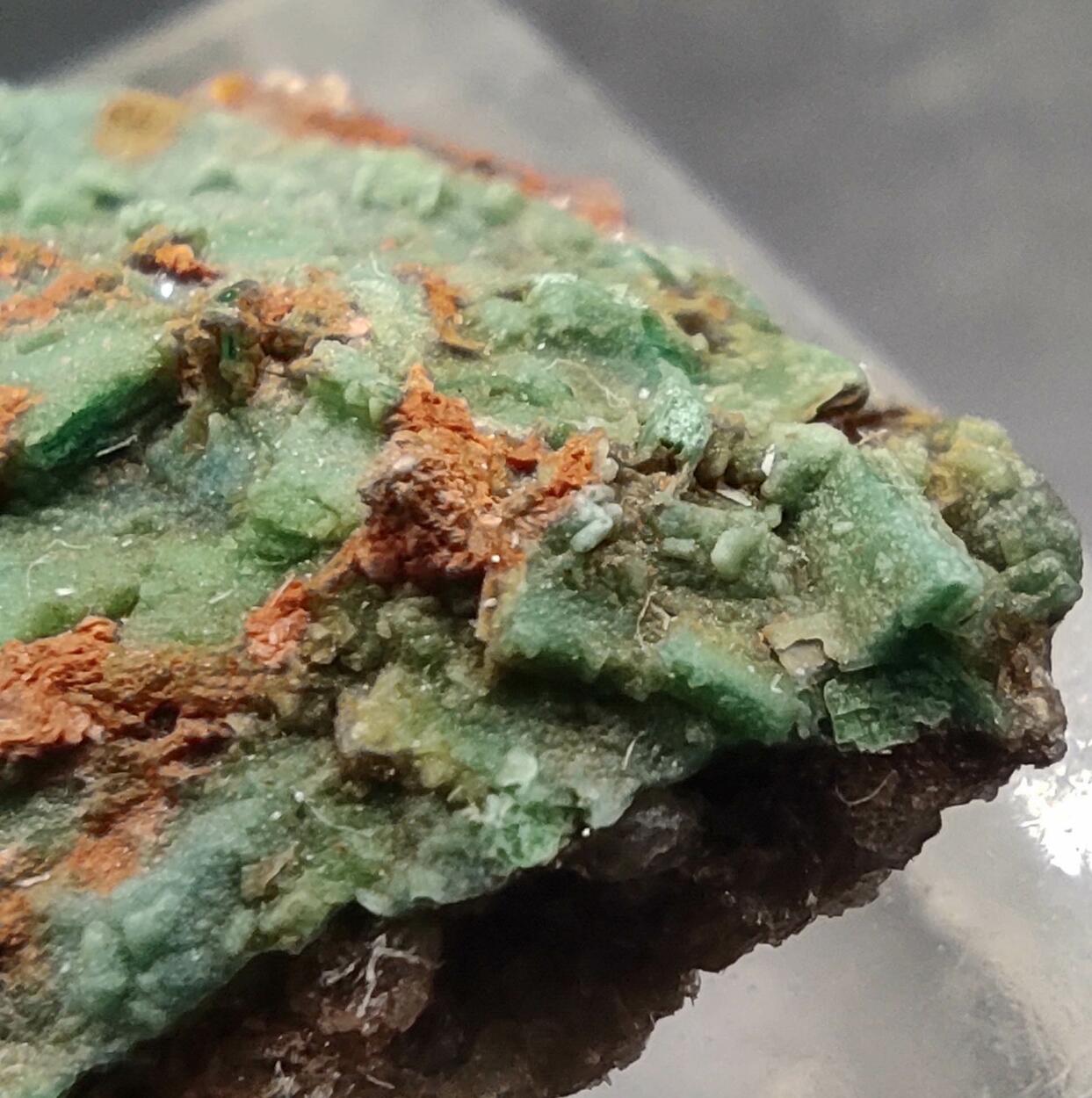 Metazeunerite & Turquoise