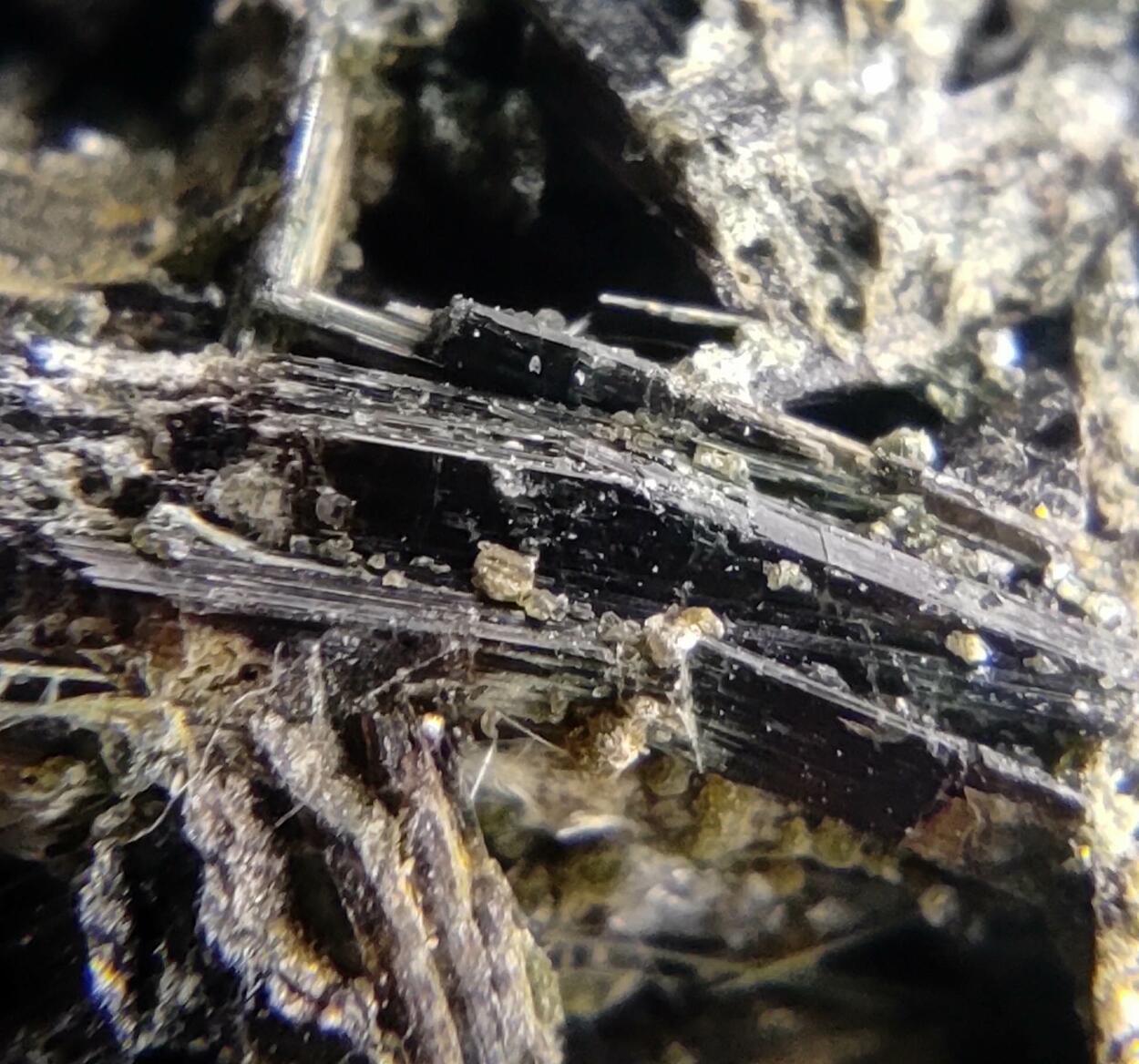 Actinolite Ferro-actinolite & Epidote