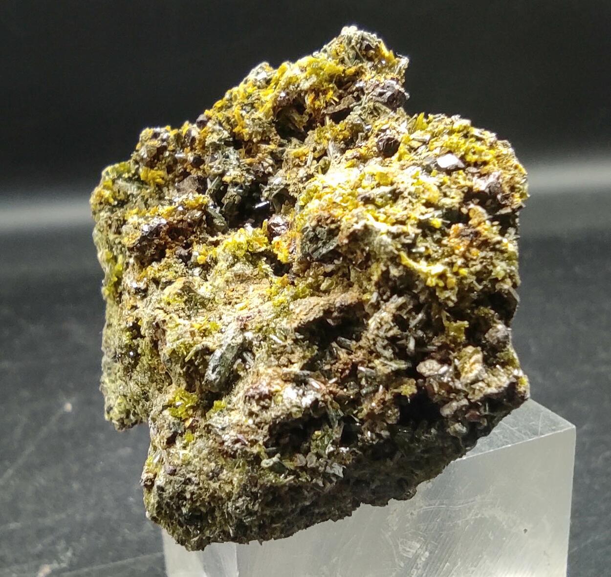 Axinite Pyrite Ferro-actinolite & Epidote