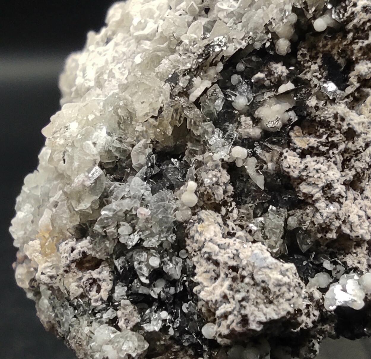 Yuanfuliite Calcite & Hematite