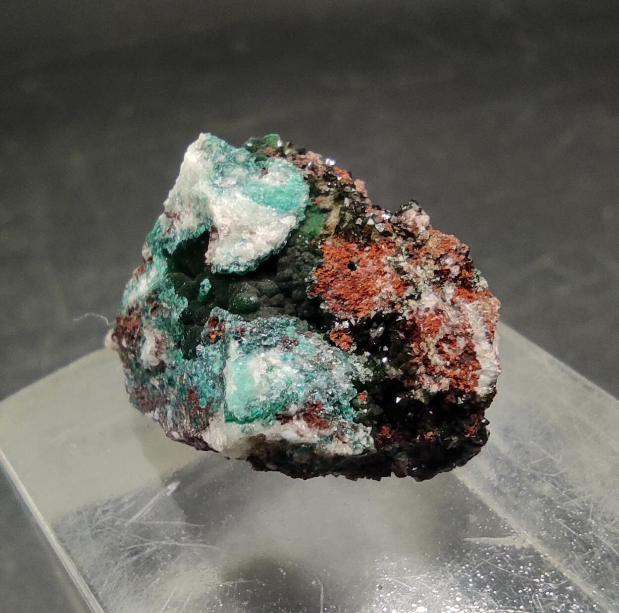 Libethenite & Pseudomalachite