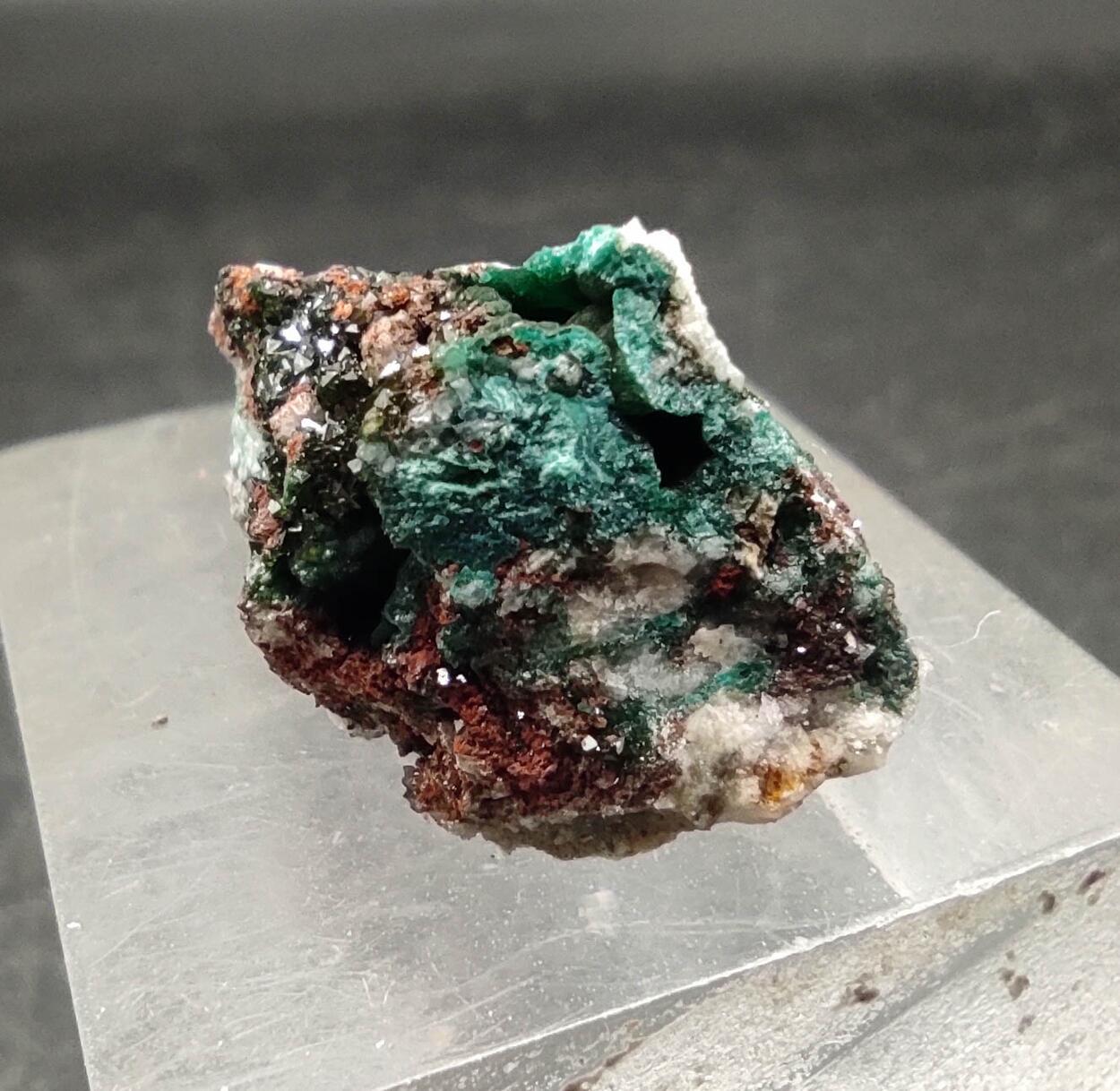 Libethenite & Pseudomalachite