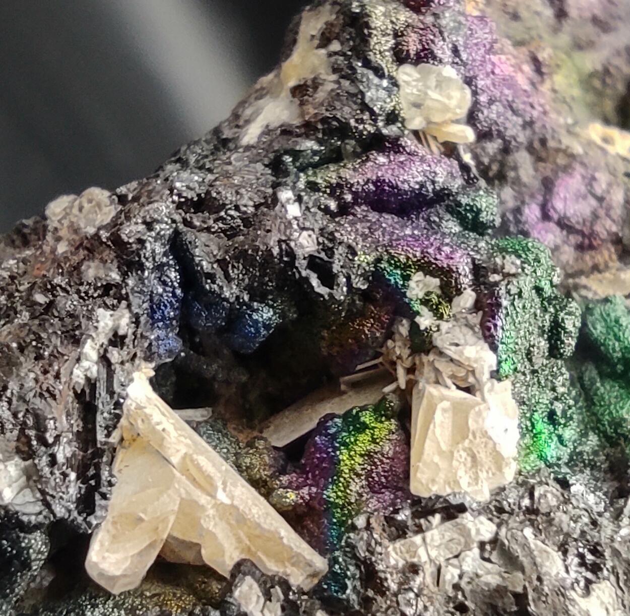 Cerussite Anglesite & Goethite