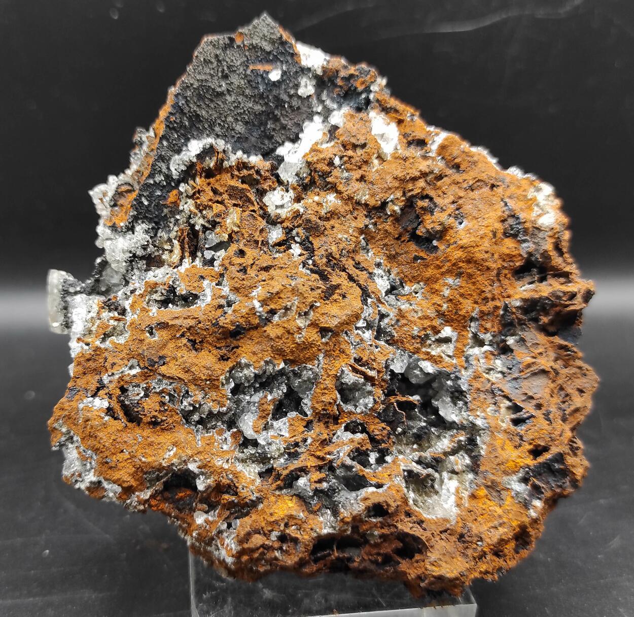 Hemimorphite On Limonite