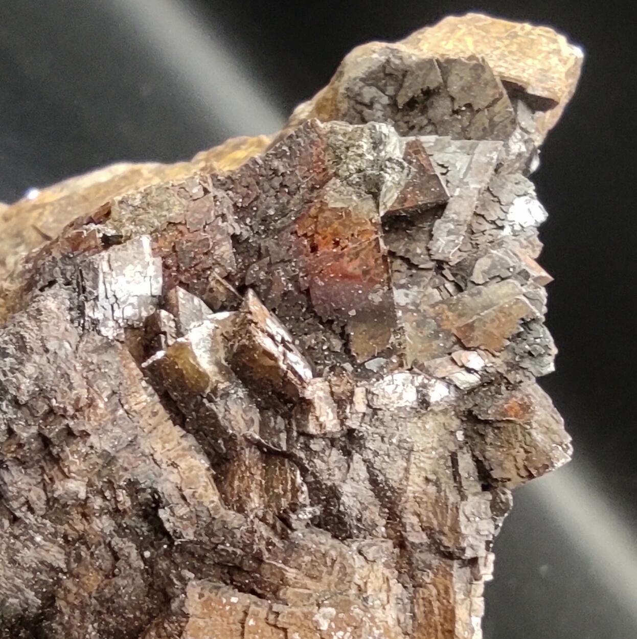 Tetrahedrite & Siderite