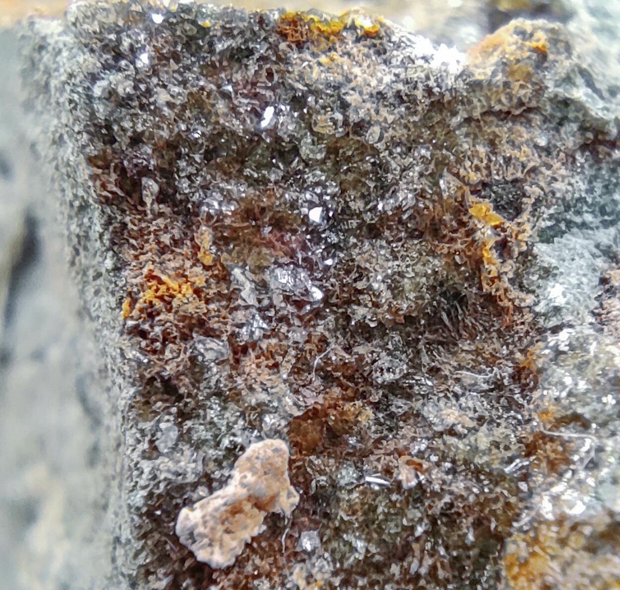 Blue Quartz & Hematite