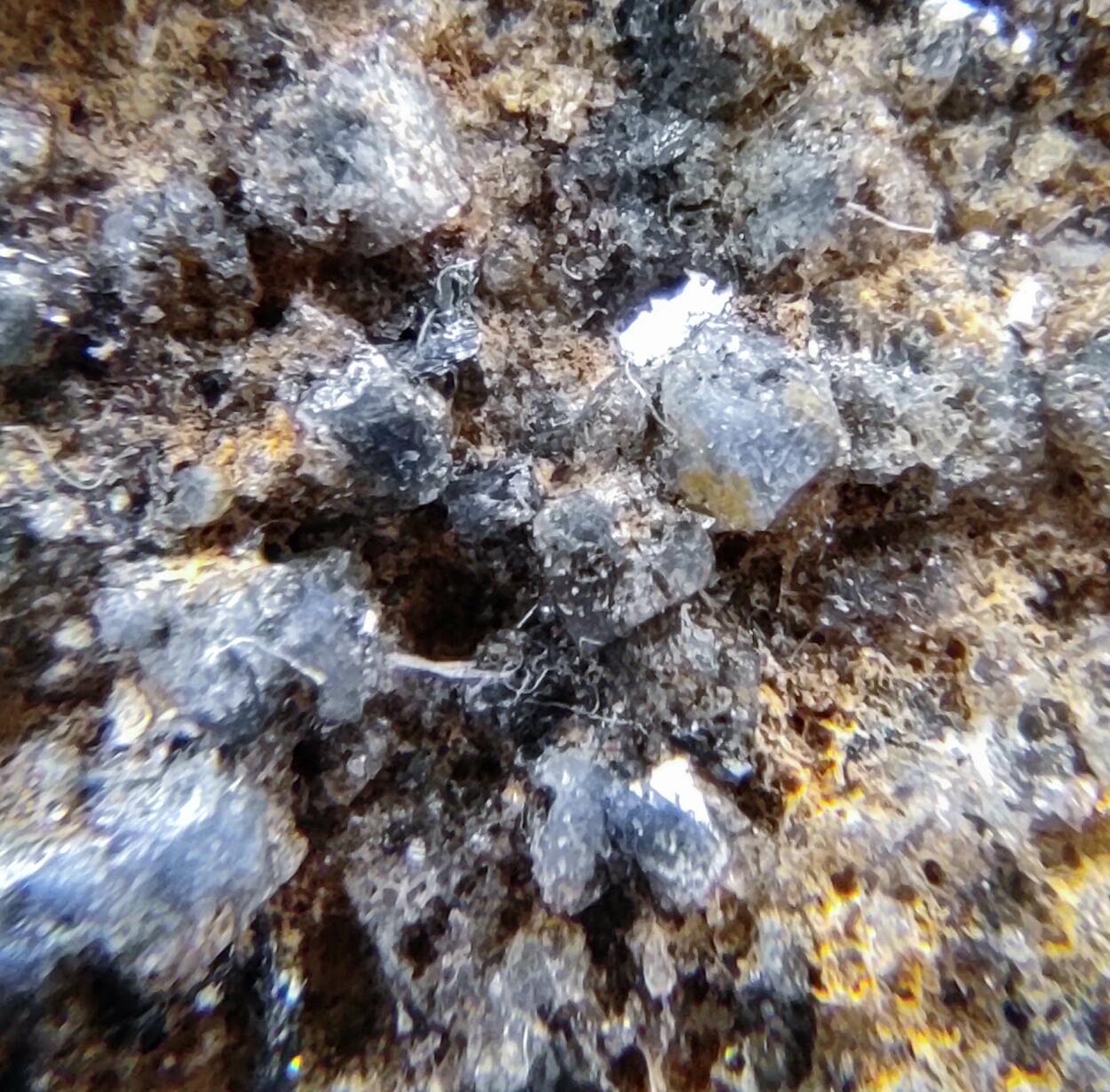 Blue Quartz & Hematite