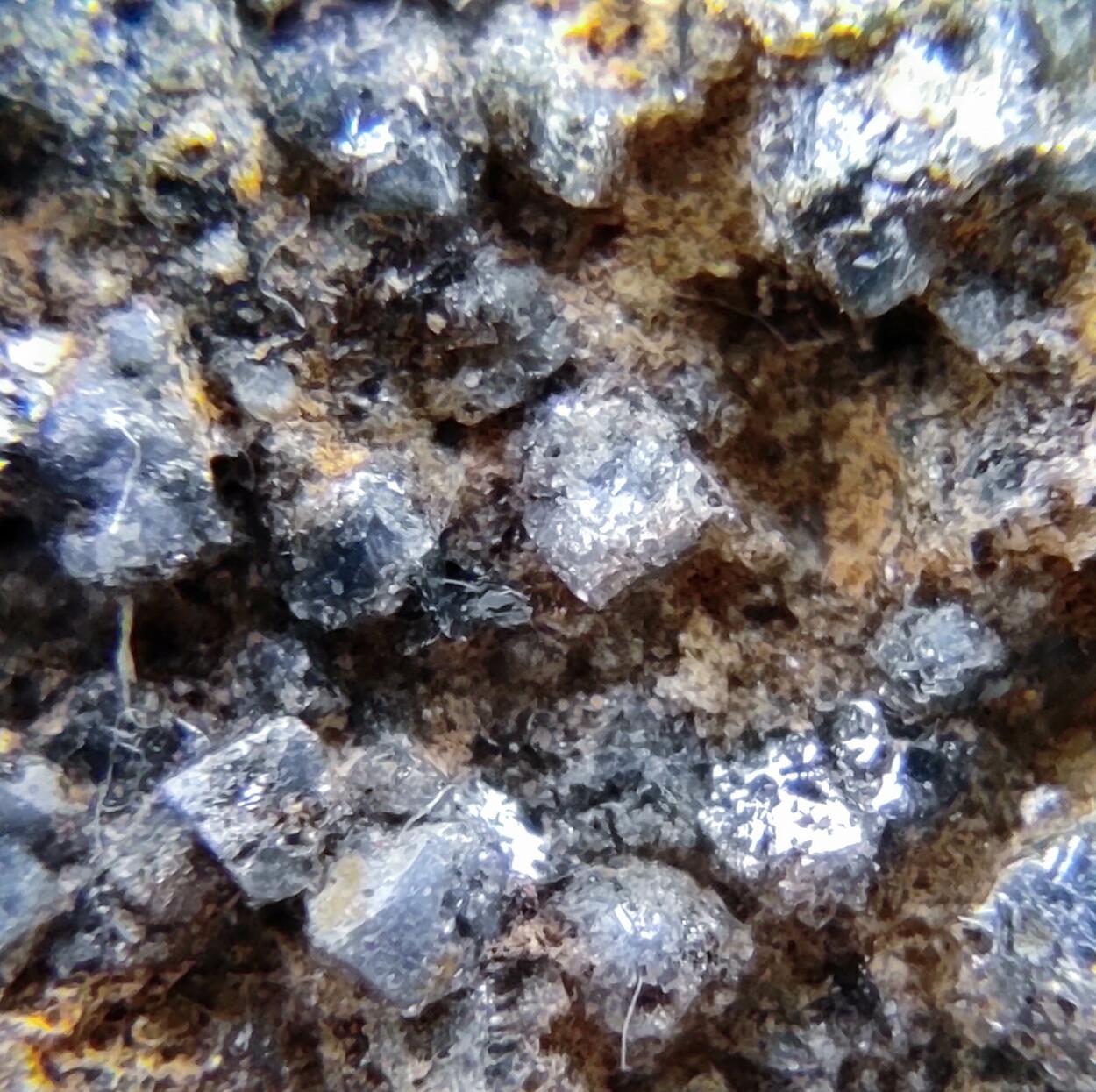 Blue Quartz & Hematite