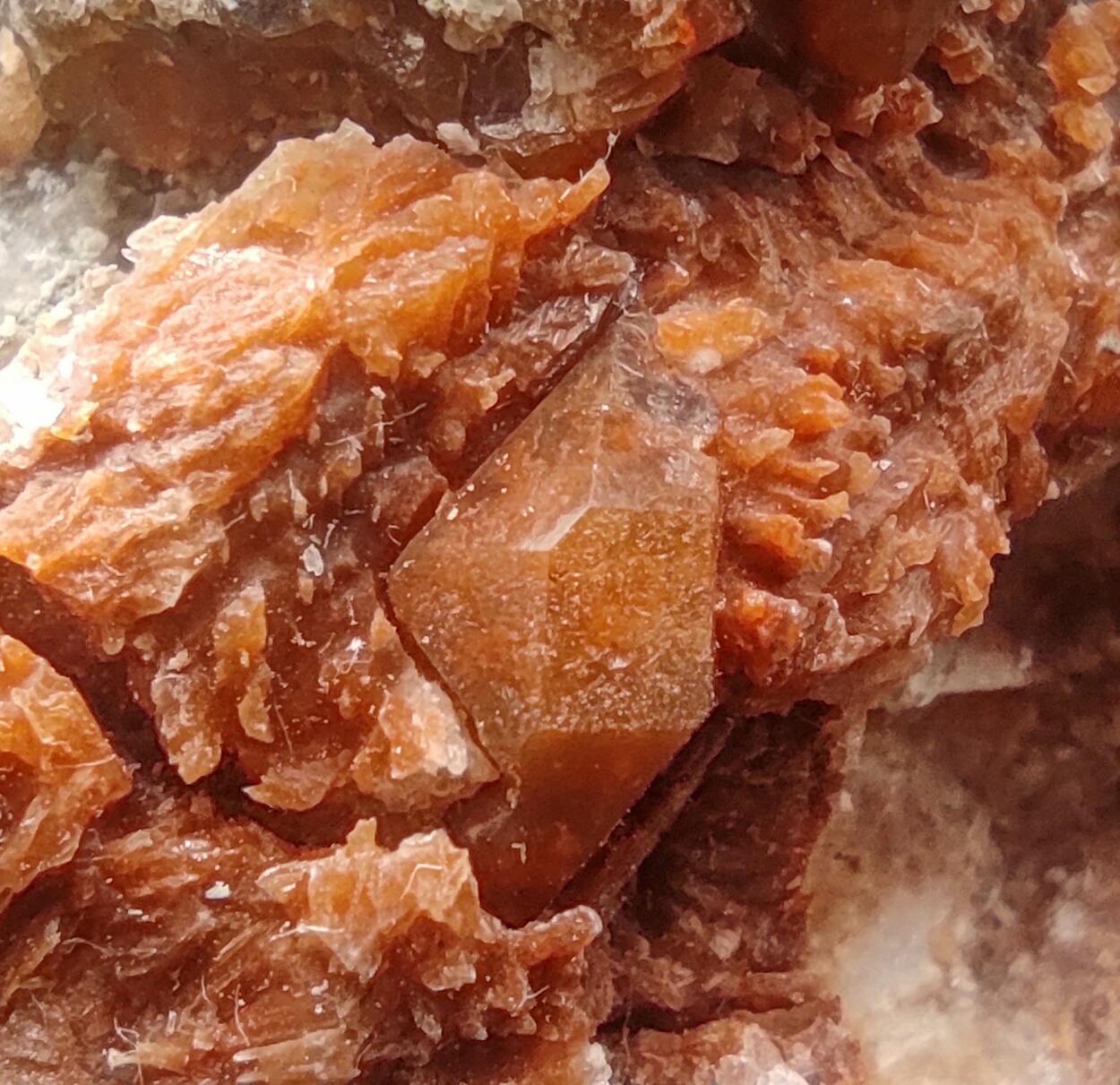 Eisenkiesel On Gypsum