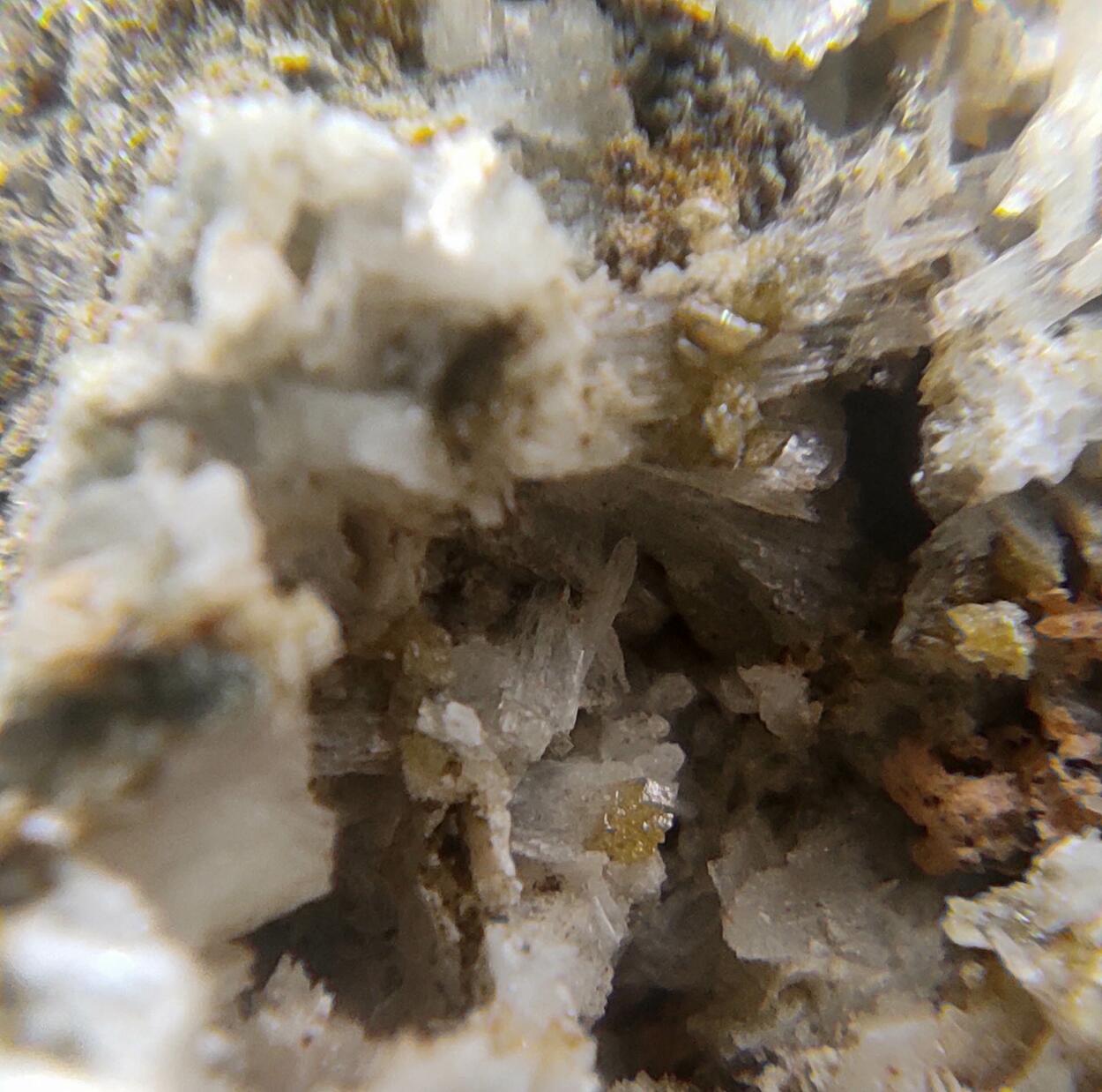 Albite Titanite Ferro-actinolite Pyrite Prehnite & Calcite