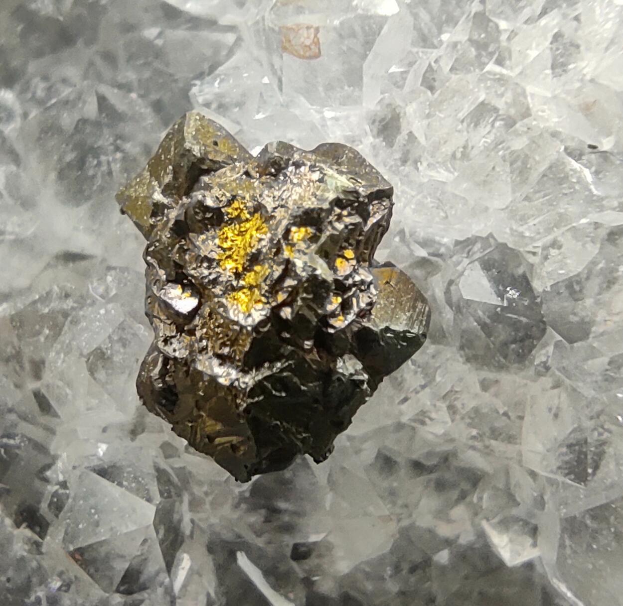 Chalcopyrite & Quartz