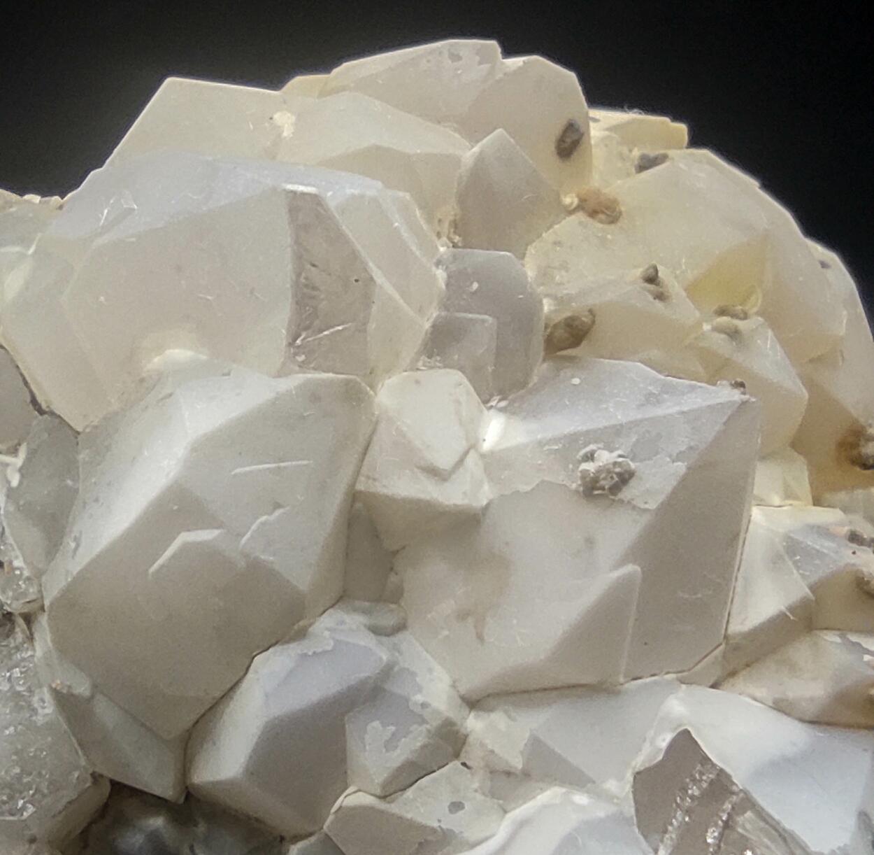 Chalcedony On Amethyst Quartz