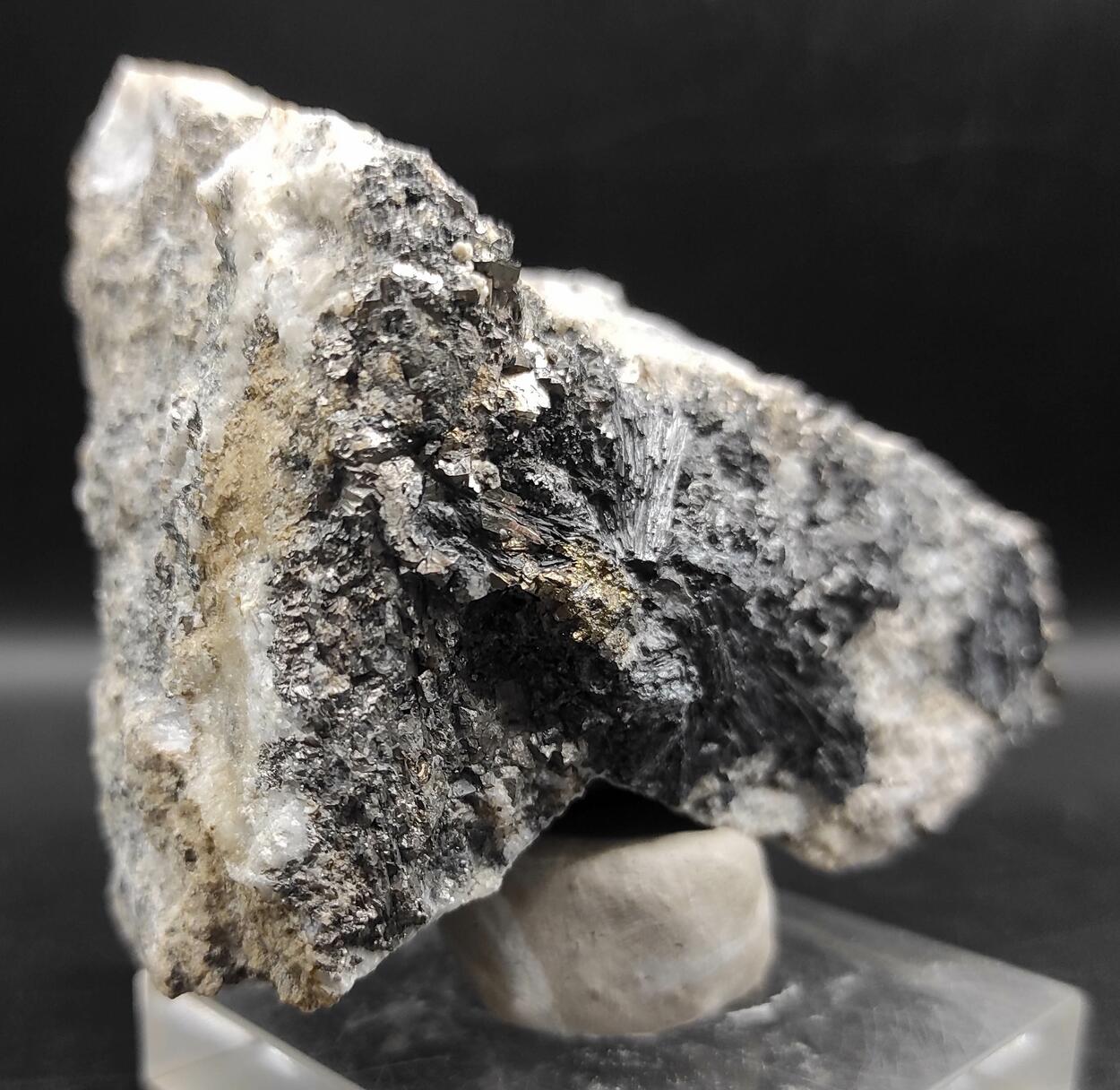 Jamesonite Arsenopyrite & Pyrite