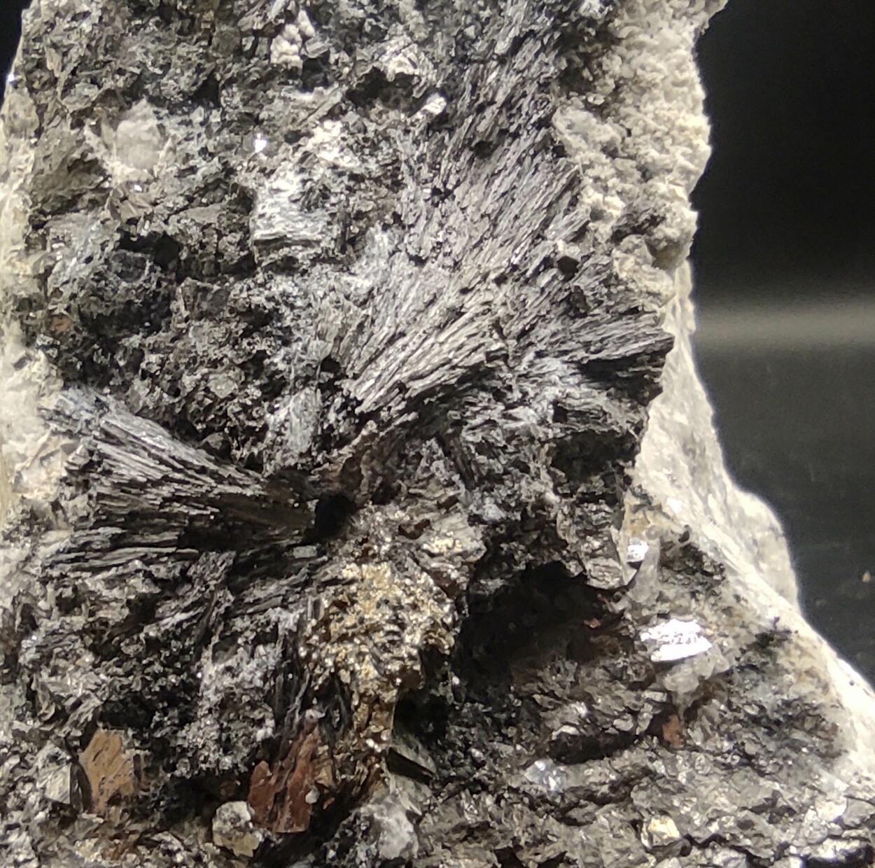 Jamesonite Arsenopyrite & Pyrite