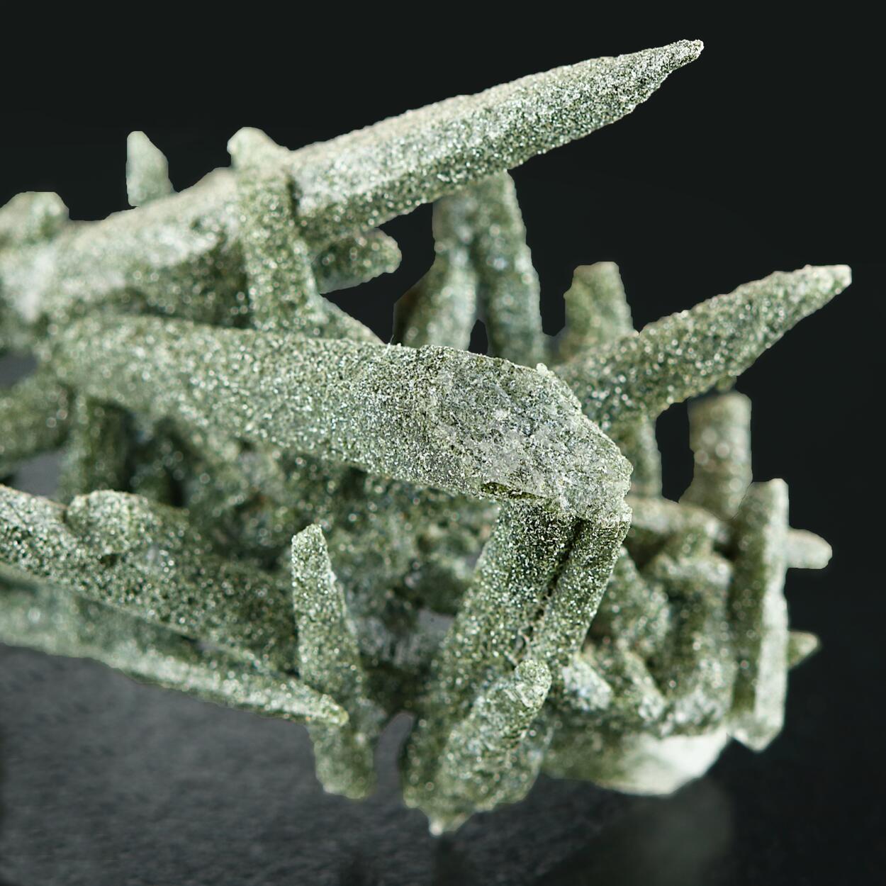 Quartz With Chlorite Inclusions