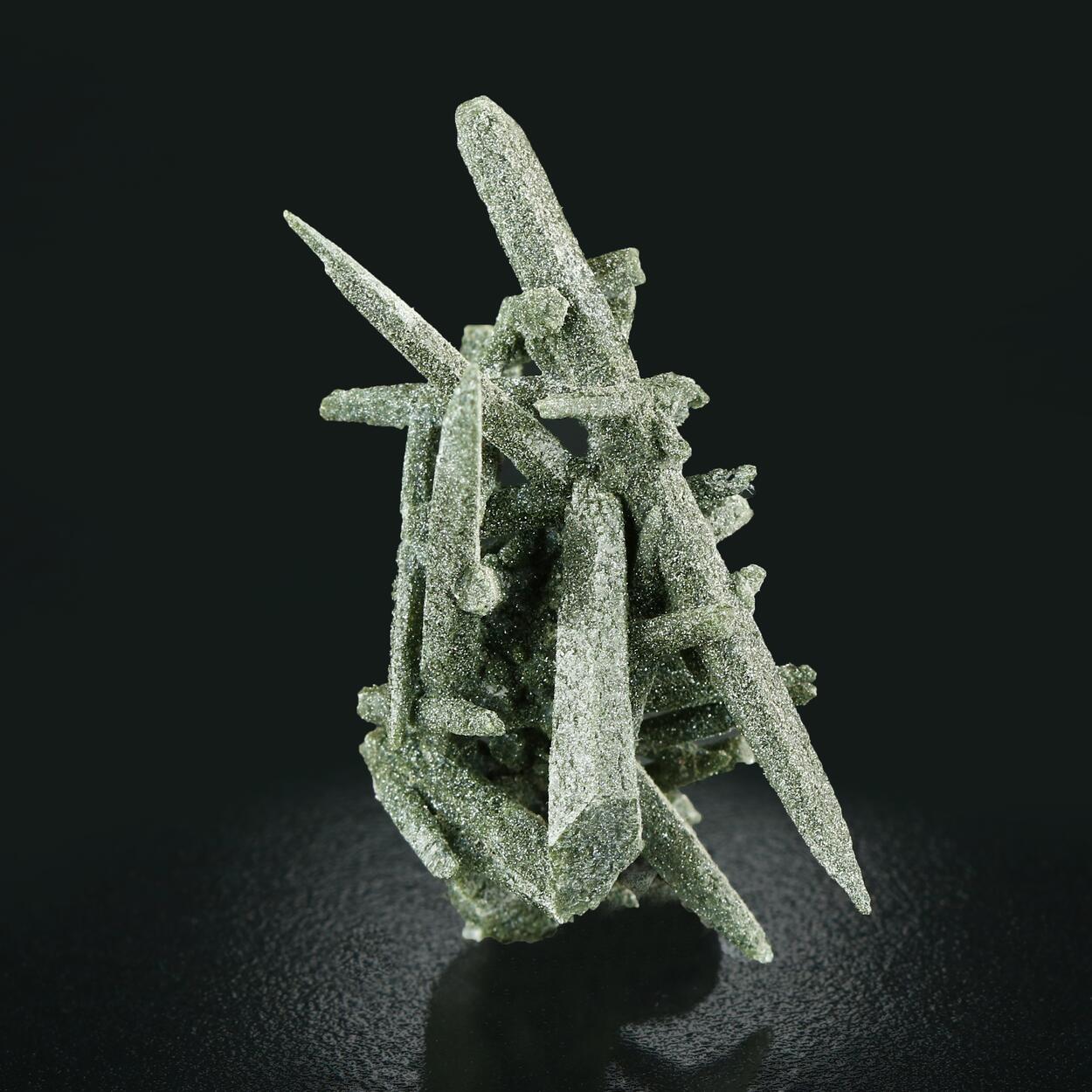 Quartz With Chlorite Inclusions