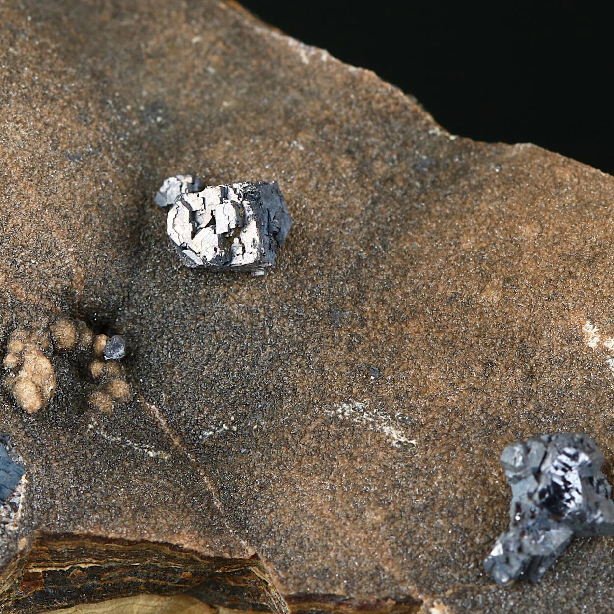 Galena On Schalenblende