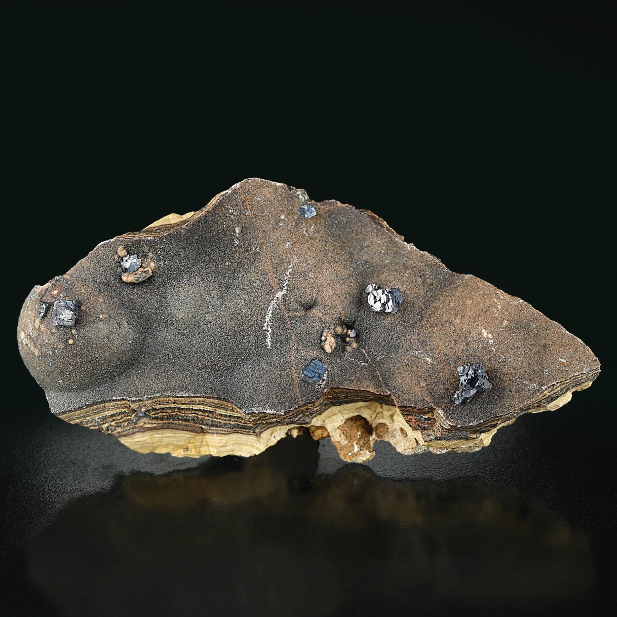 Galena On Schalenblende