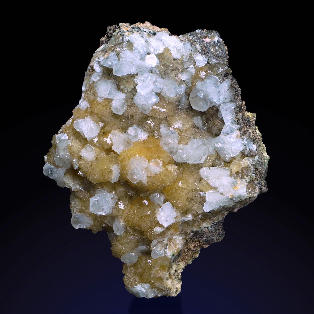 Stellerite & Calcite