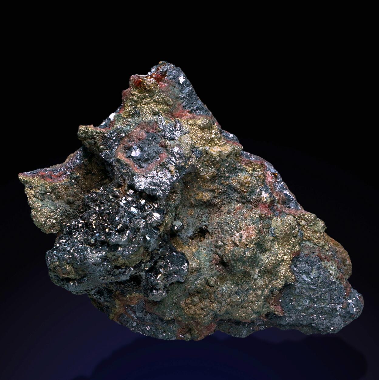 Pyrargyrite Pyrite Galena & Sphalerite