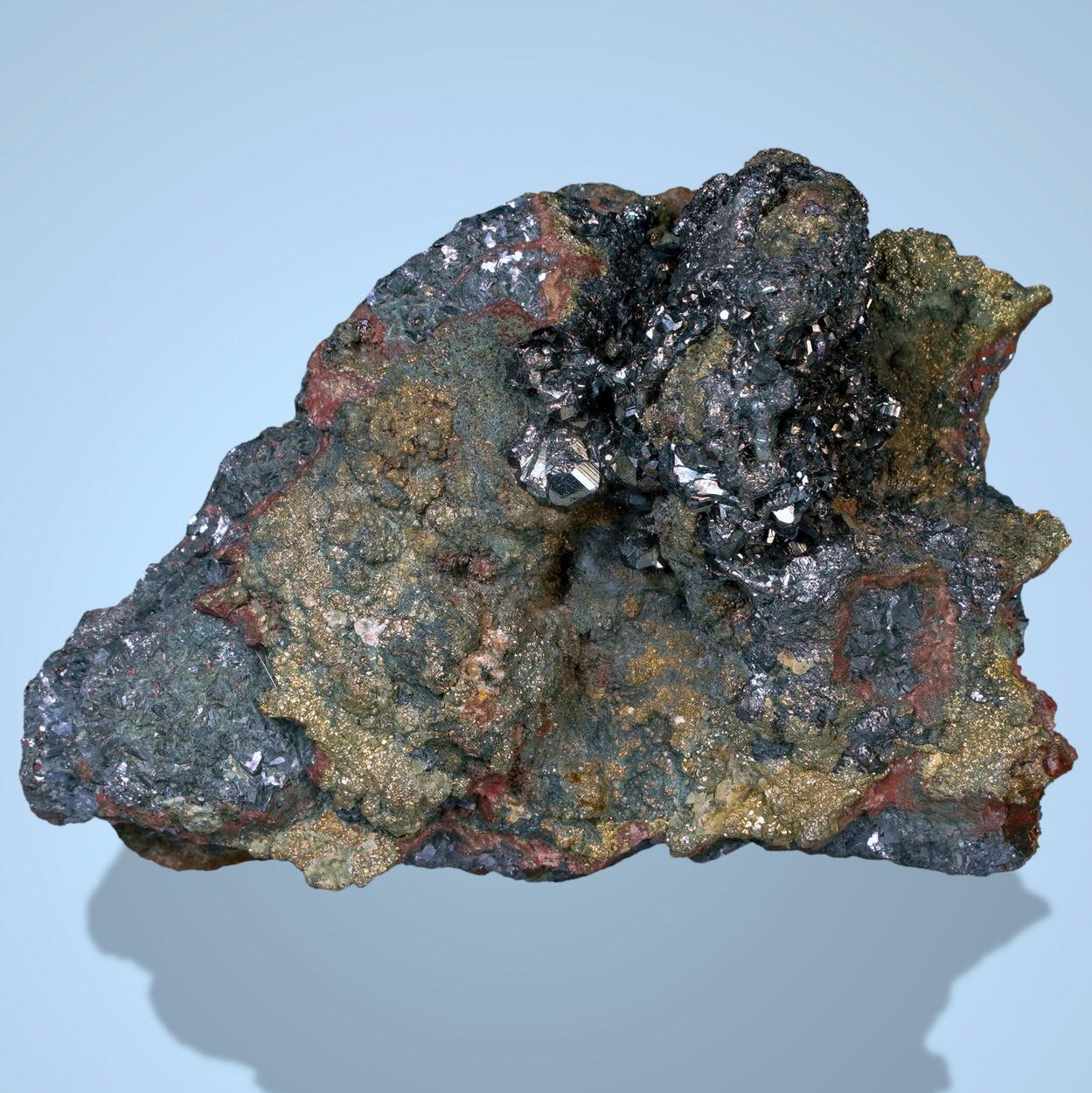 Pyrargyrite Pyrite Galena & Sphalerite