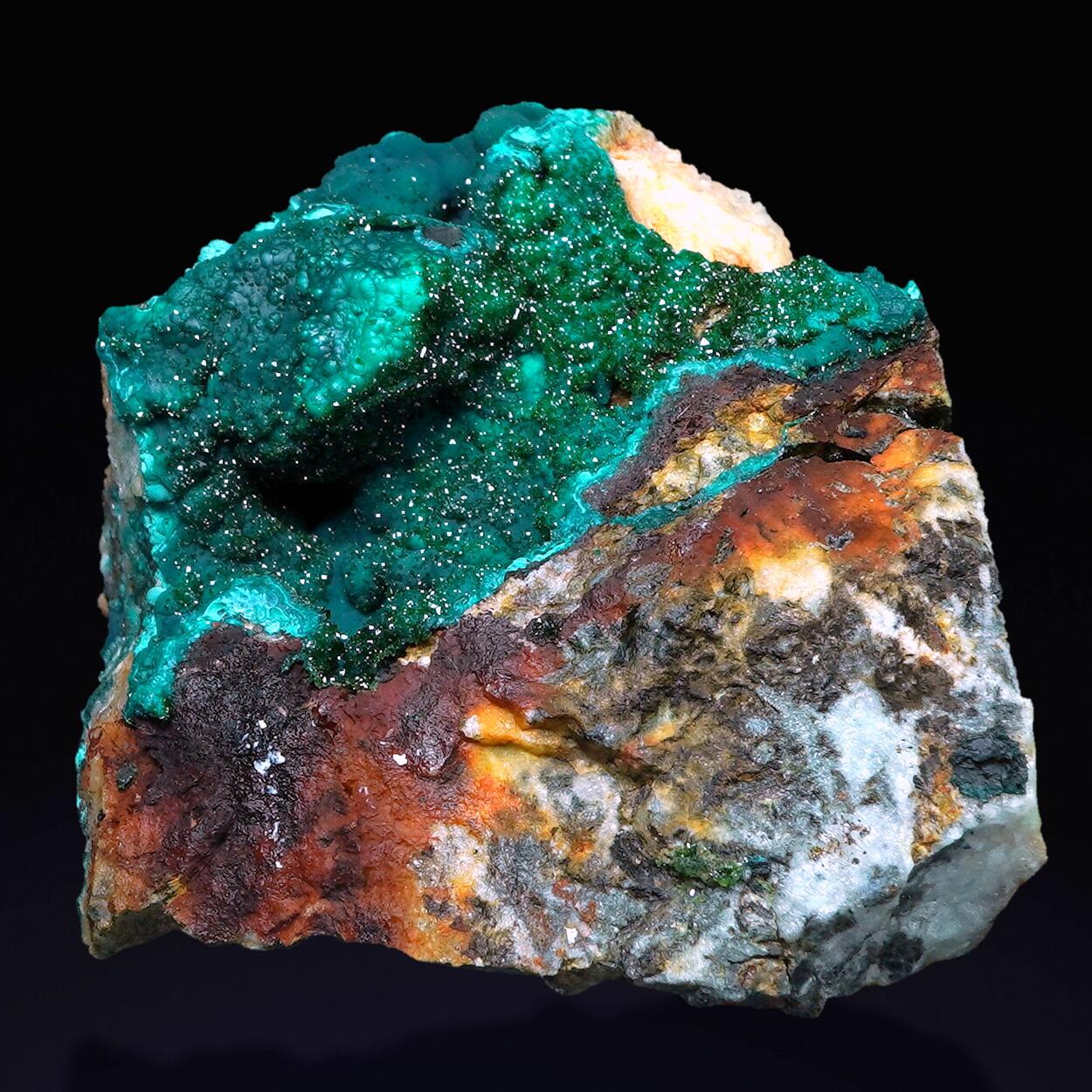 Libethenite & Pseudomalachite