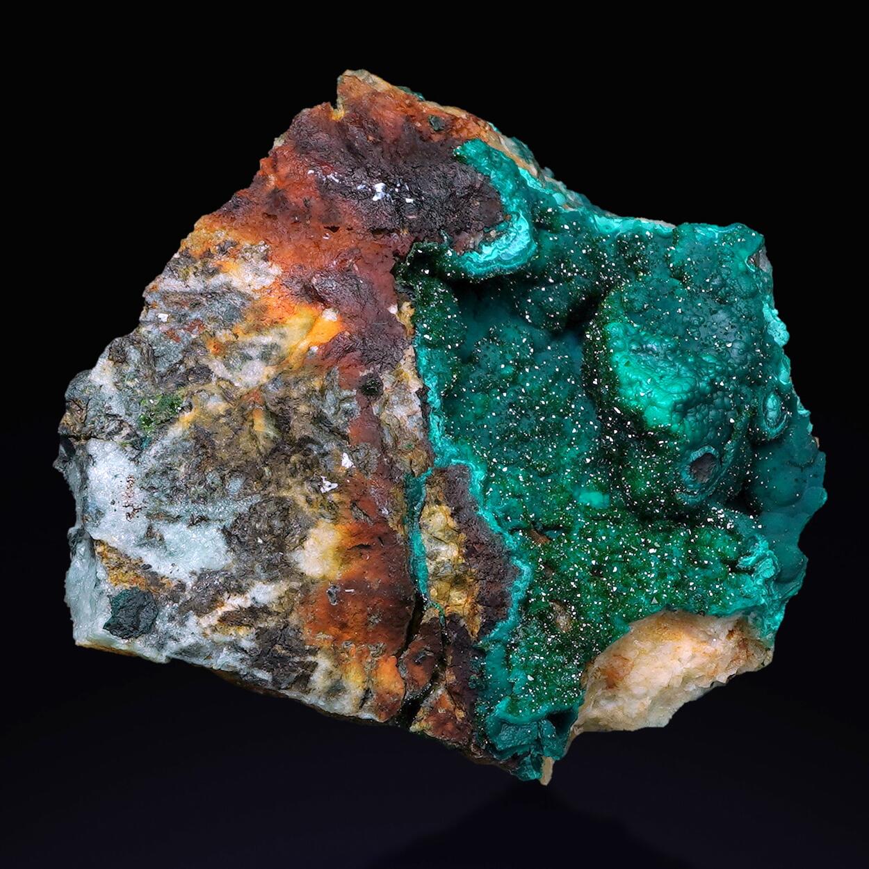 Libethenite & Pseudomalachite