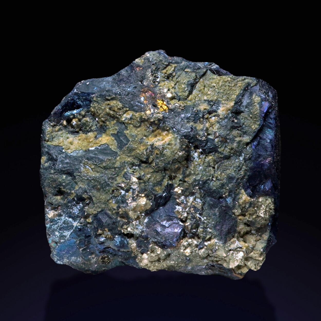 Covellite & Pyrite