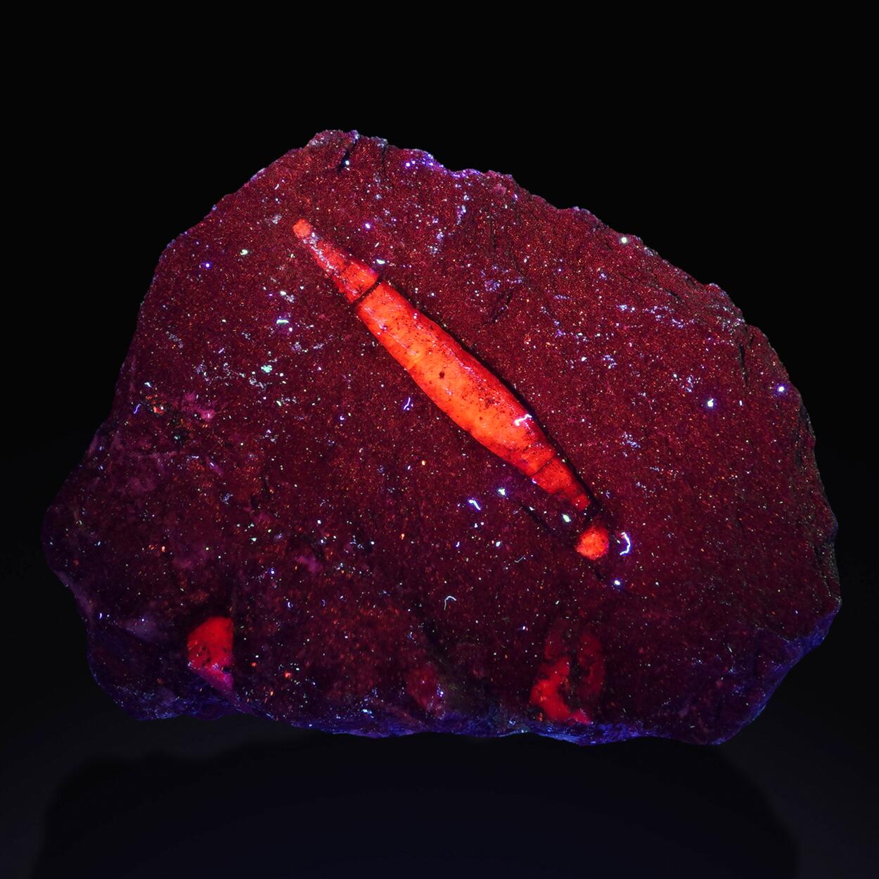 Corundum Var Ruby On Graphite