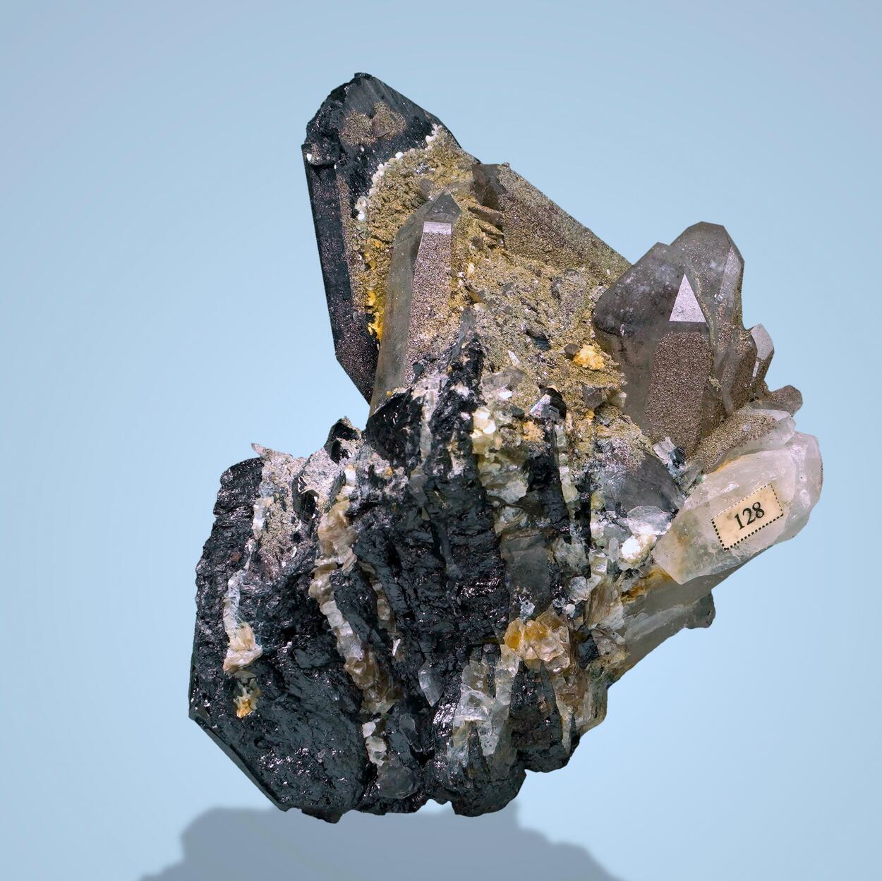 Ferberite & Quartz