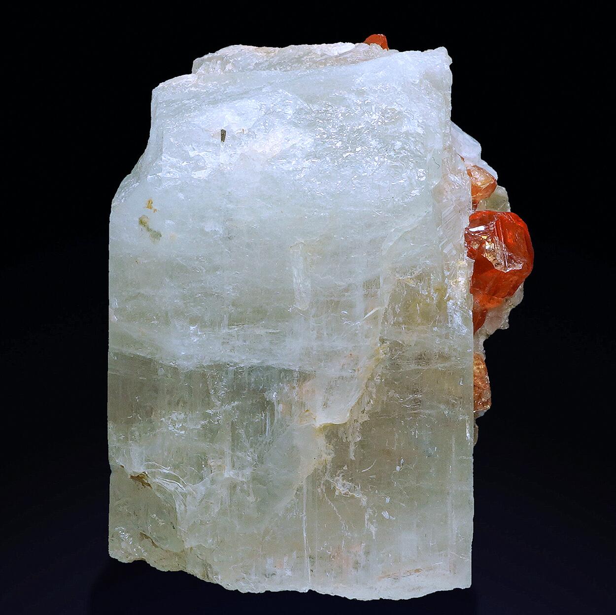 Spessartine On Spodumene