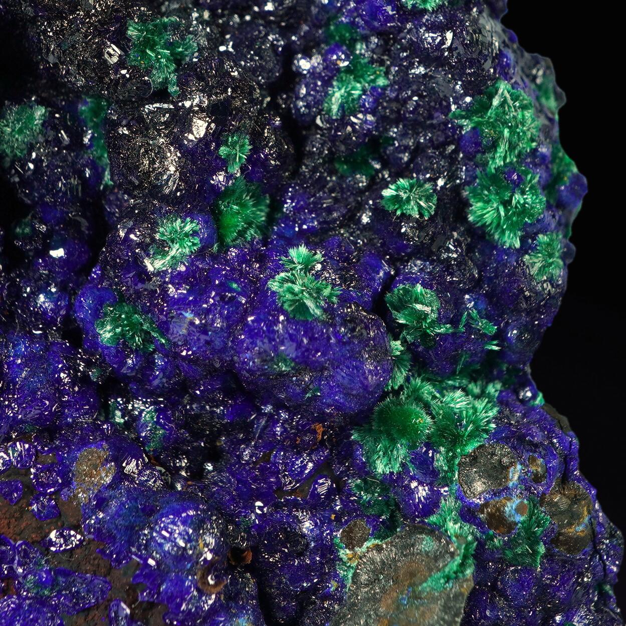Azurite Malachite & Hydrozincite