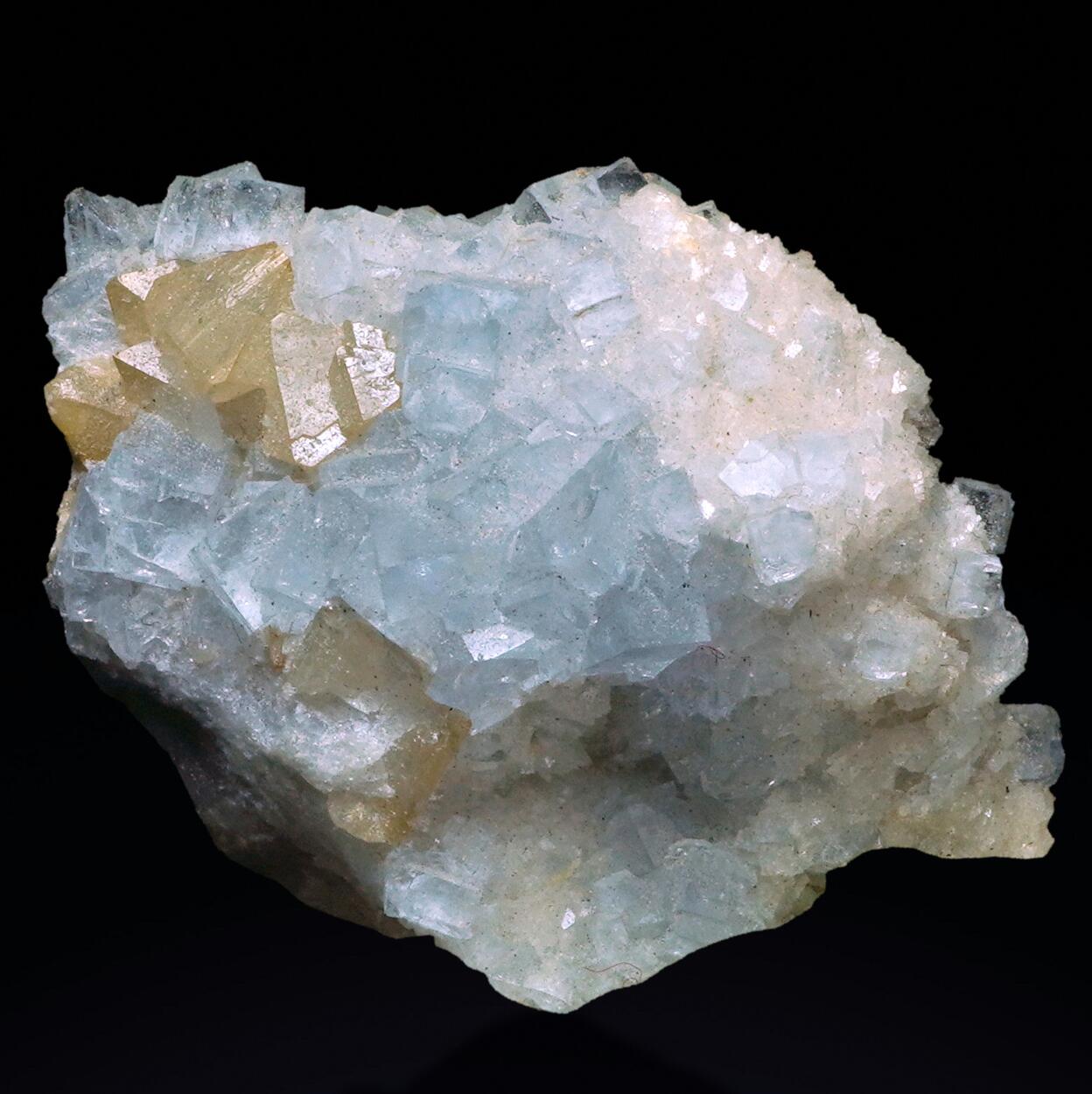 Scheelite Fluorite & Quartz