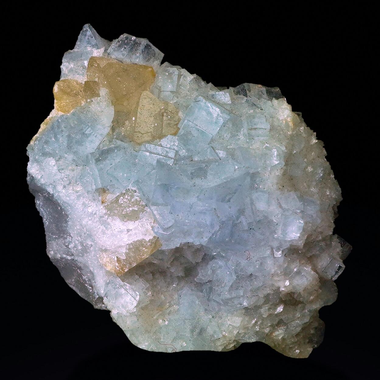 Scheelite Fluorite & Quartz