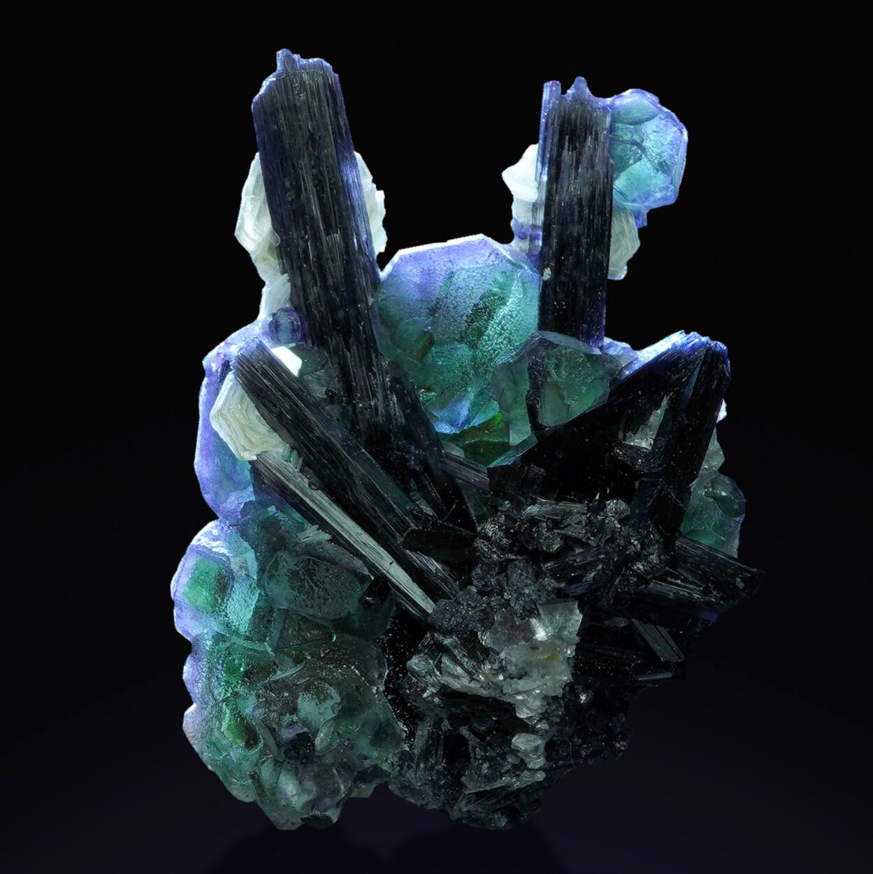 Fluorite & Schorl