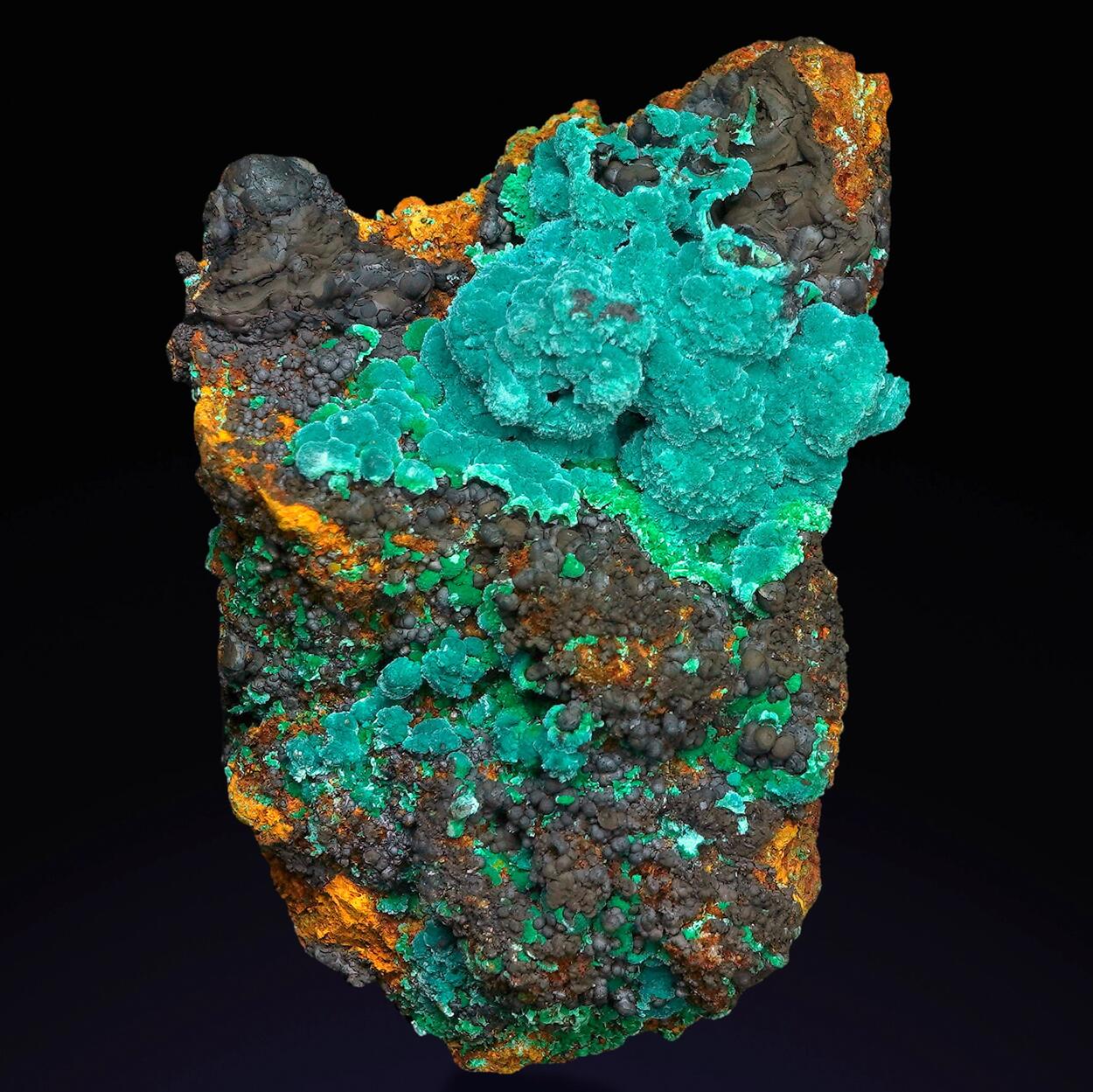 Rosasite Malachite