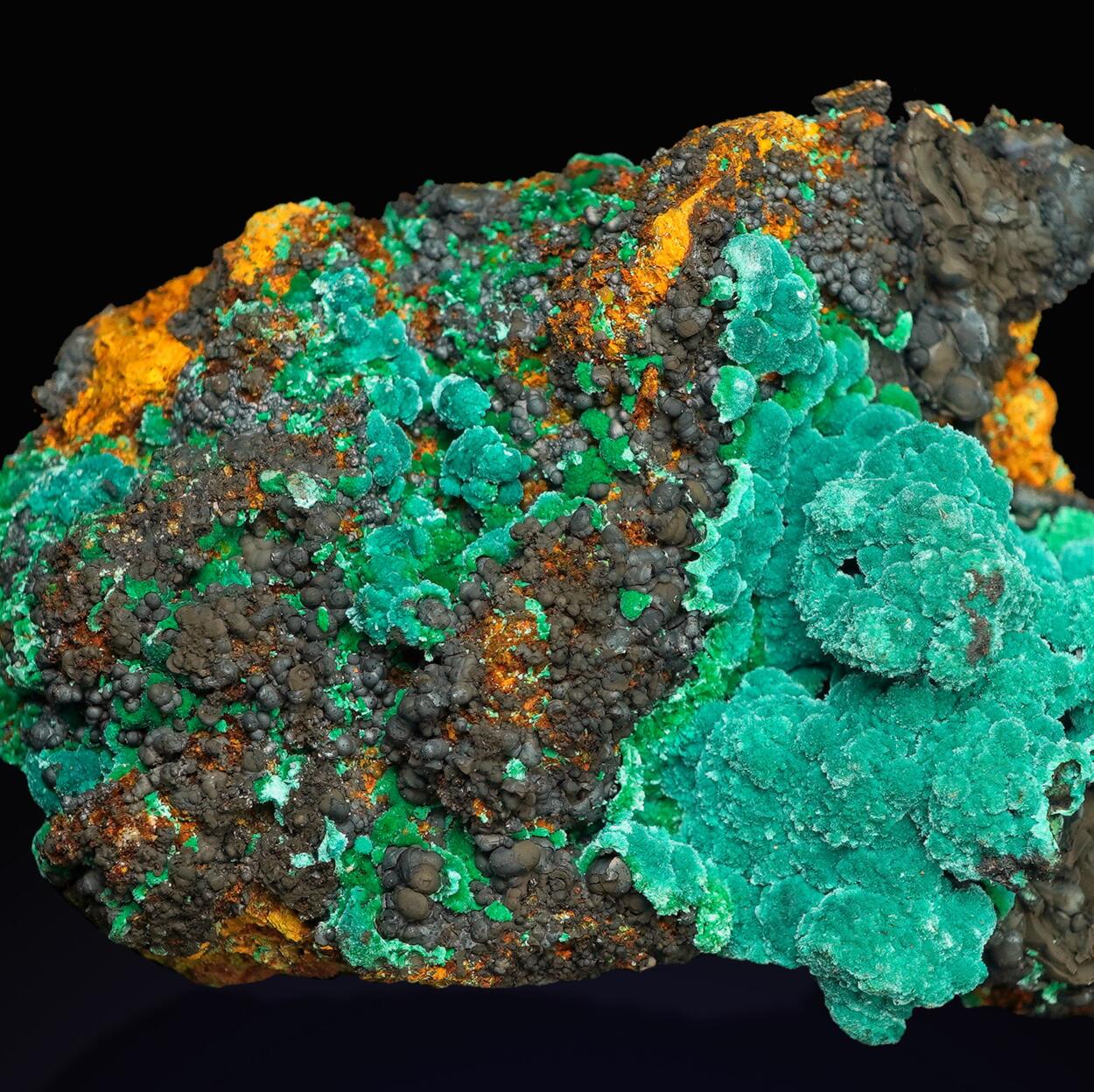Rosasite Malachite