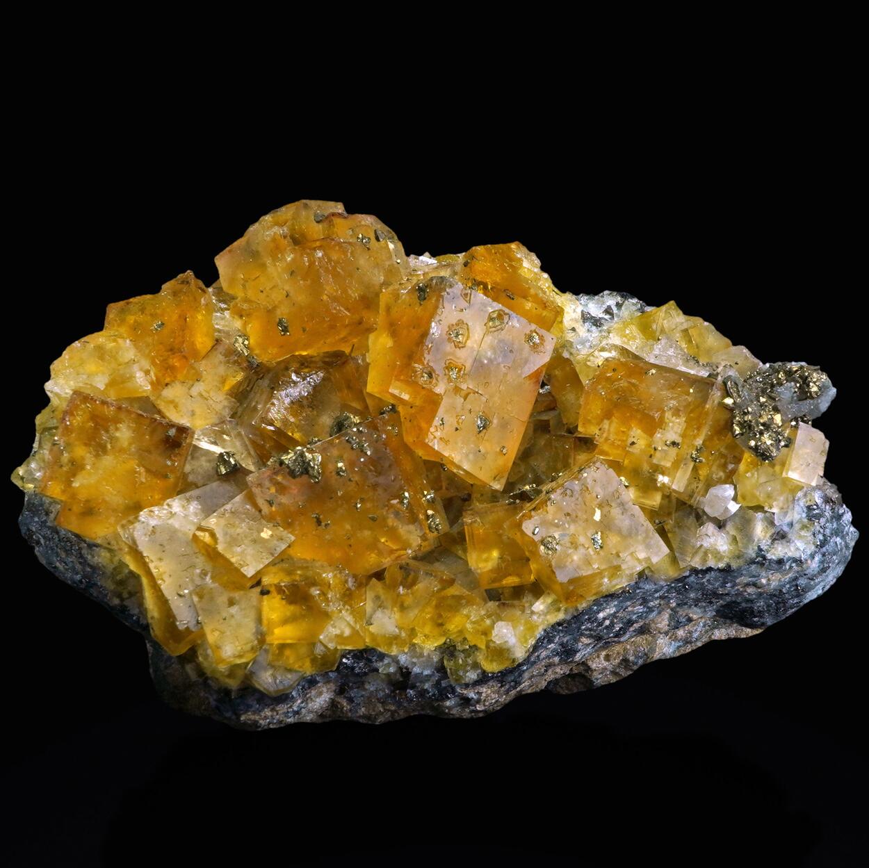 Fluorite & Chalcopyrite