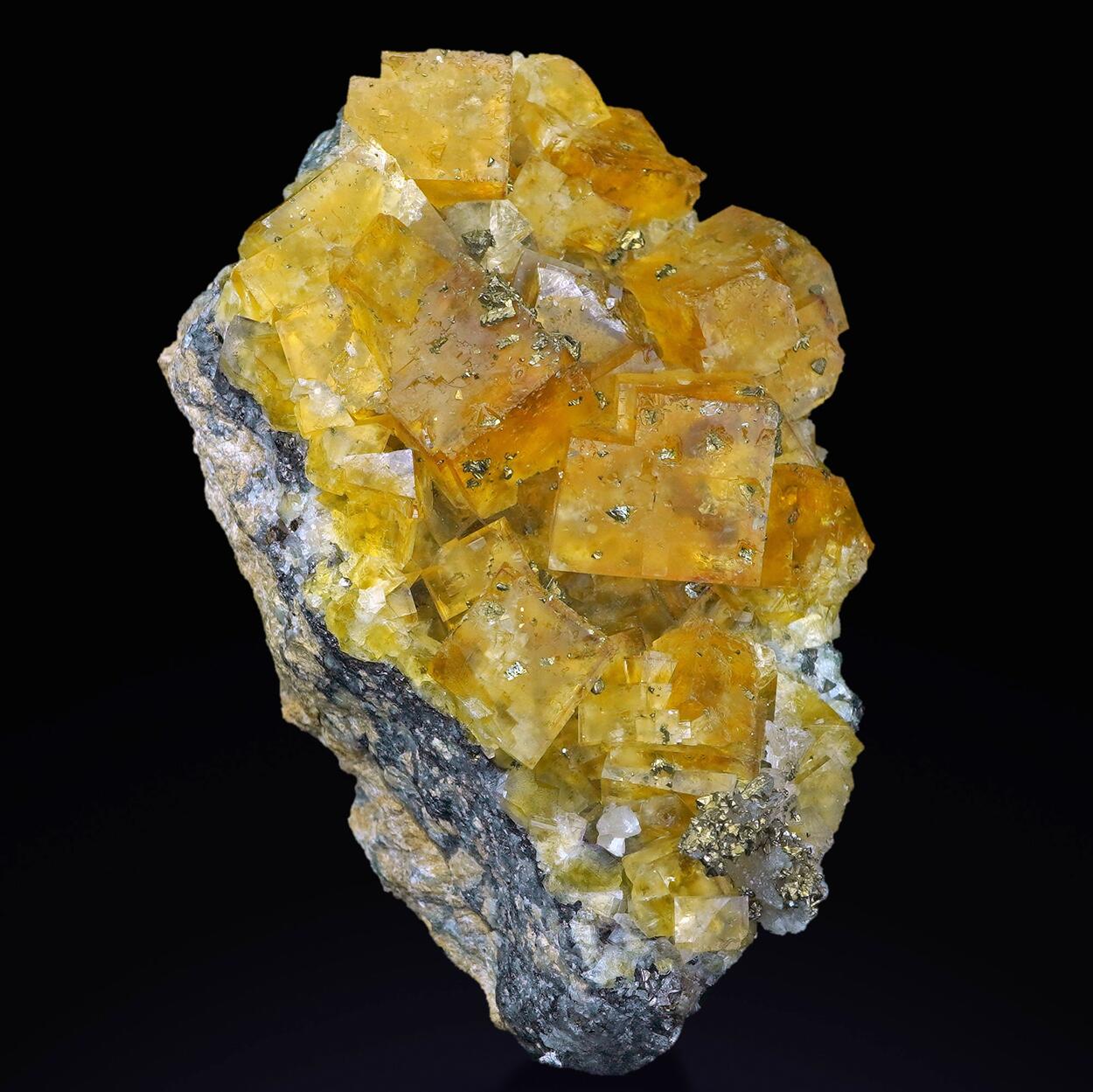 Fluorite & Chalcopyrite