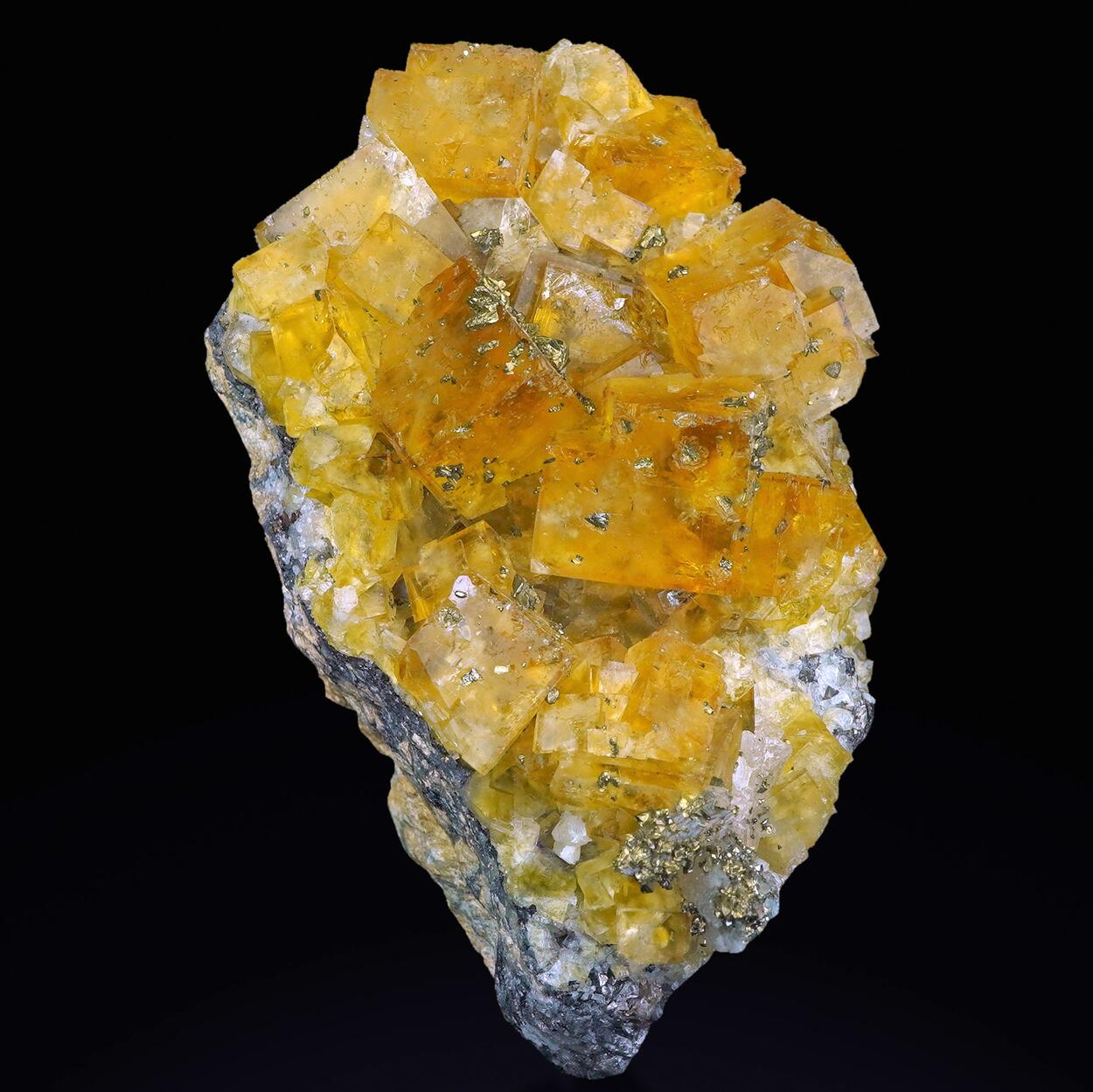 Fluorite & Chalcopyrite