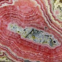 Rhodochrosite With Capillitite