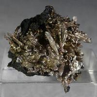 Native Silver With Acanthite