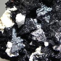 Hausmannite With Andradite Datolite & Baryte