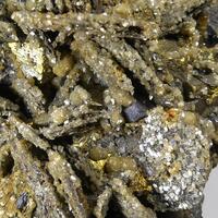 Pyrrhotite With Siderite Chalcopyrite Galena & Sphalerite