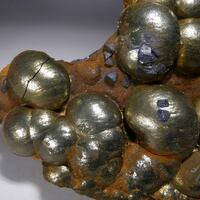 Marcasite With Galena On Sphalerite