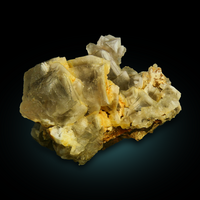 Fluorite With Sulphur Inclusions