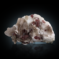 Garnet With Mica On Feldspar