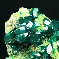 Dioptase On Duftite