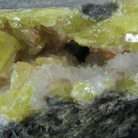Melanophlogite Calcite & Native Sulphur