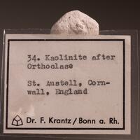 Kaolinite Psm Orthoclase